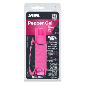 Gaz pieprzowy Sabre Red Runner/Jogger Różowy Żel 22ml