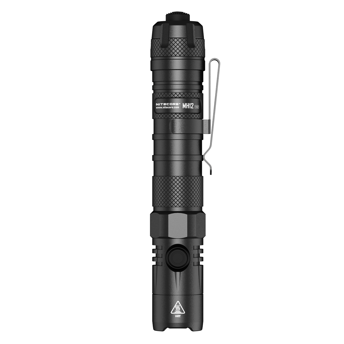 Latarka Nitecore Multi-Task Hybrid MH12 V2 1200 lumenów MH12 V2 to wzmocniona wersja modelu MH12, działa do 3 razy dłużej, zaś intensywność światła wzrosła o 20%. Maksymalna moc światła to 1200 lumenów, którego wiązka sięga 200 m. Model posiada również cztery regulowane poziomy jasności oraz trzy tryby specjalne: światło sygnałowe, SOS i stroboskop. Latarka zasilana - LifeGun.pl Latarka Nitecore Multi-Task Hybrid MH12 V2 1200 lumenów-3