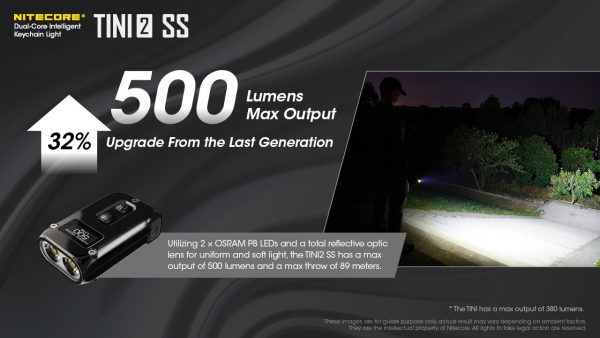 Latarka Nitecore TINI2 SS-9