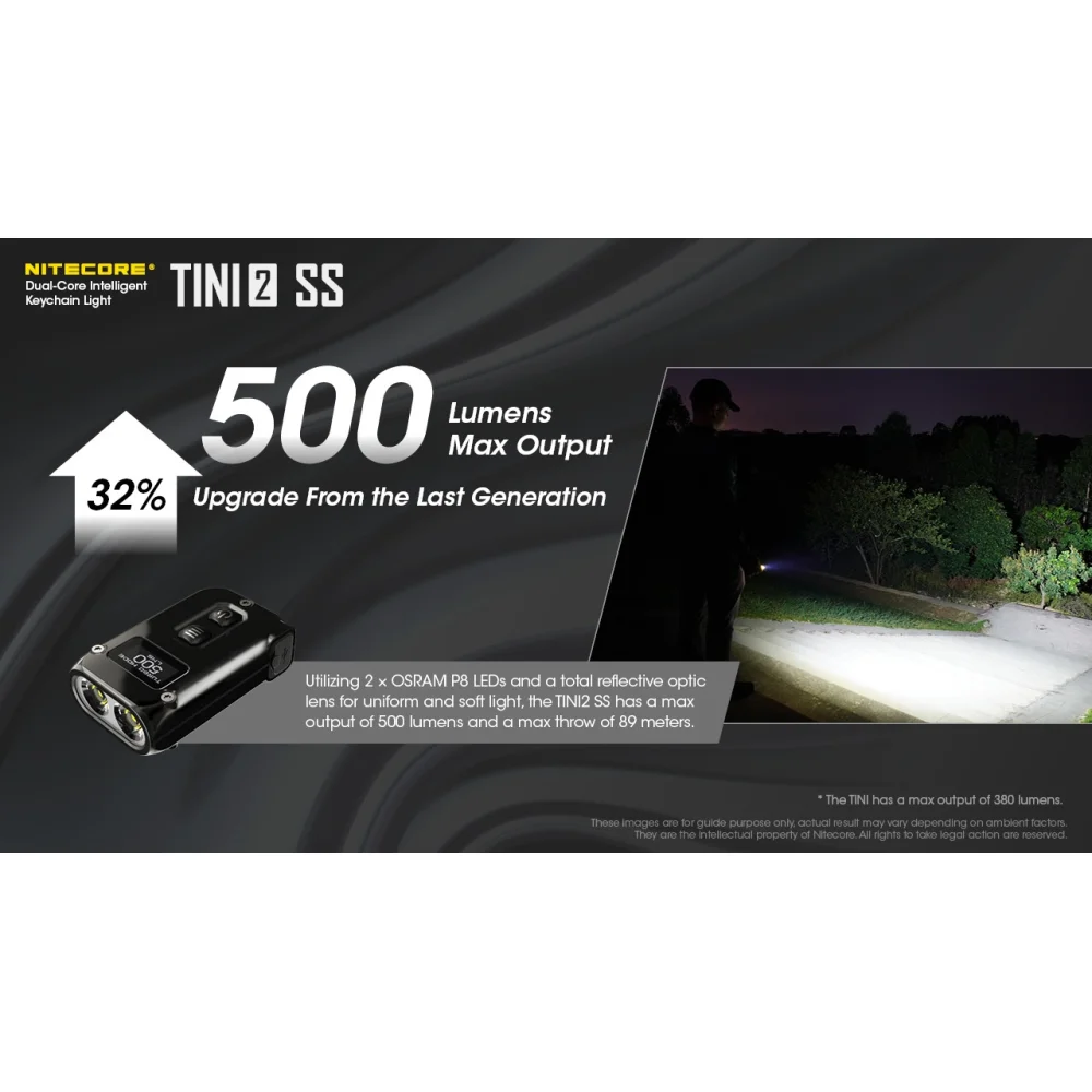Latarka Nitecore TINI2 SS 9 Latarka Nitecore TINI2 SS