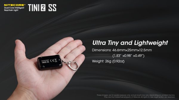 Latarka Nitecore TINI2 SS-12