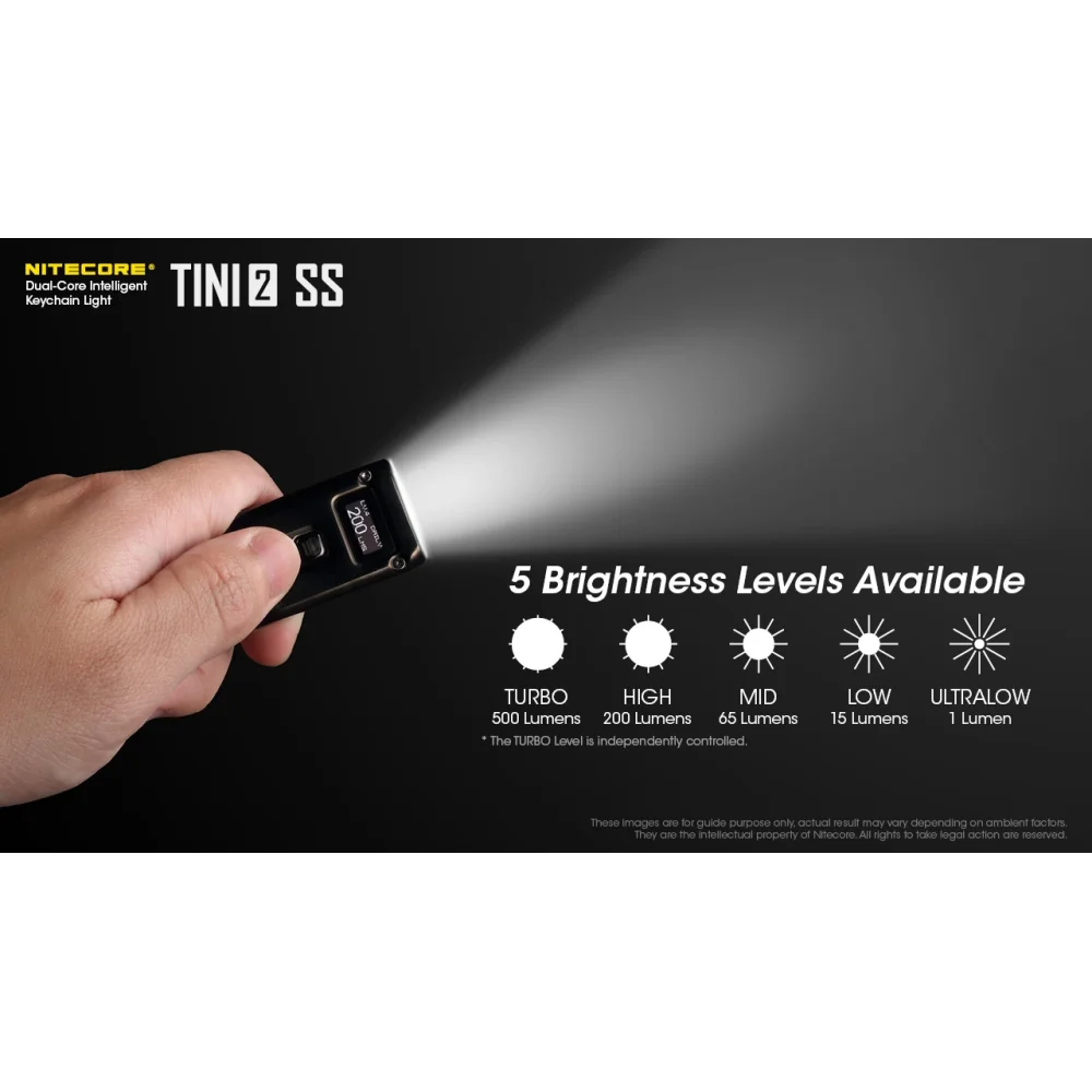 Latarka Nitecore TINI2 SS 19 Latarka Nitecore TINI2 SS