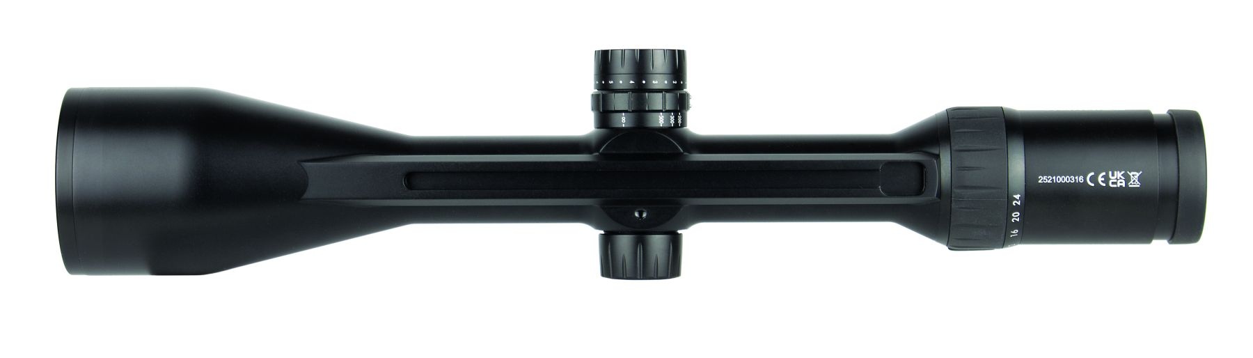 Steiner Ranger 8 3-24x56 CW (wersja z szyną) to potężna luneta, która imponuje swoją uniwersalnością i parametrami optycznymi, sprawdzającymi się w nawet najtrudniejszych warunkach.Ranger 8 zapewnia powtarzalną i precyzyjną regulację siatki celowniczej. Pokrętła regulacyjne są słyszalne i wyczuwalne w dotyku, zapewniając użytkownikowi intuicyjną obsługę.Jest to luneta niezwykle wszechstronna, umożliwiająca dokładne i bezpieczne wykrycie zwierzyny z dowolnej - LifeGun.pl Luneta STEINER RANGER 8 3-24X56 CW z szyną (3003903204)-5