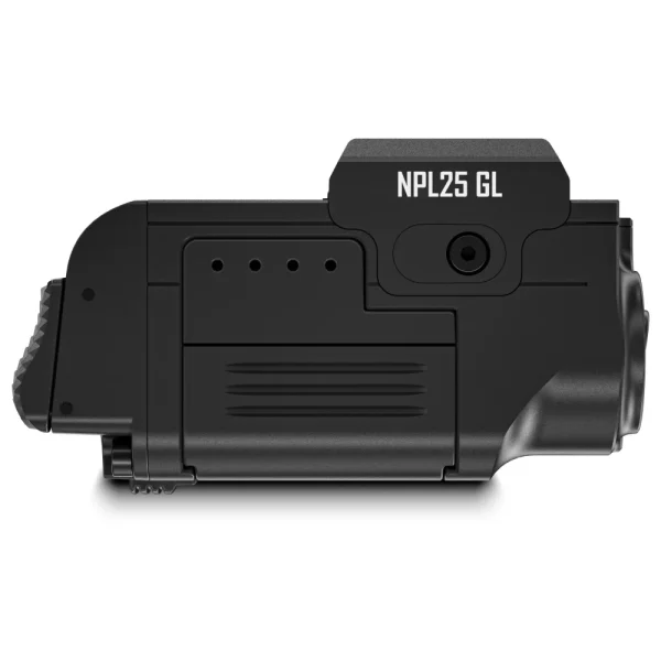 Zestaw do Glock 17/19: Latarka NITECORE NPL25 GL (zielony laser) + kabura NITECORE NPH40 do Glock 17/19