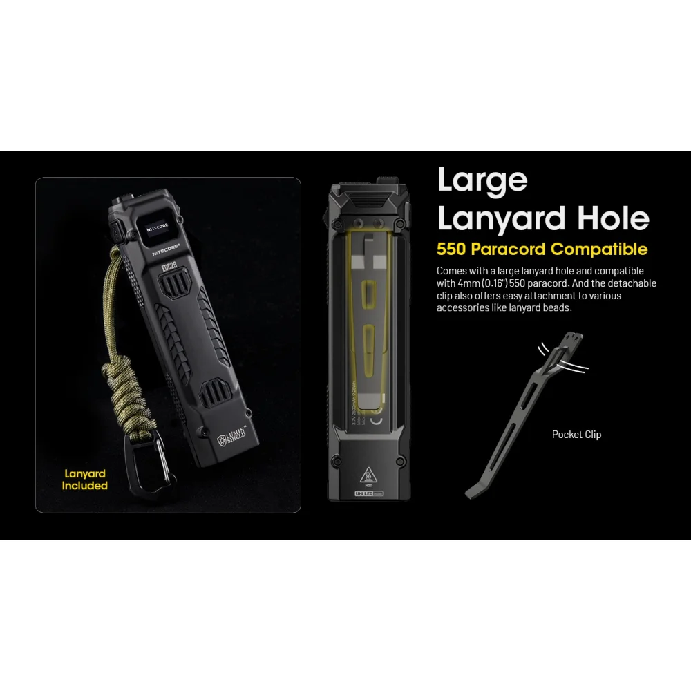 Latarka NITECORE EDC29 6500 lumenów 9 Latarka NITECORE EDC29 6500 lumenów
