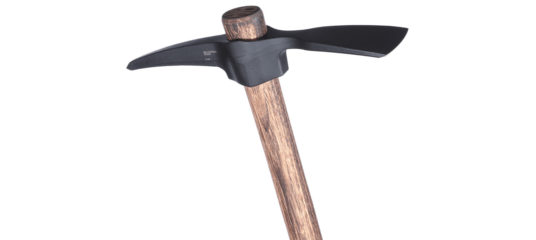 Kilof z gracą CRKT Chogan Mattock 2738 Kilof CRKT Chogan był wzorowany na standardowym wyposażeniu brytyjskich żołnierzy w czasie I wojny światowej. Kilof charakteryzuje zdejmowana głownia, co umożliwia łatwe noszenie i transport. Wyposażony w wąską gracę, ostry klin kilofa oraz solidny trzonek. Spełni wymagania nie tylko miłośnika spędzania wolnego czasu na łonie natury, ale i zawziętego - LifeGun.pl Kilof z gracą CRKT Chogan Mattock 2738-6