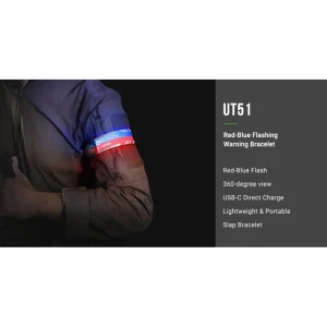 UT51 Opaska (świecąca) Nextorch na rękę
