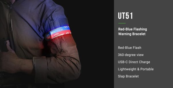 UT51 Opaska (świecąca) Nextorch na rękę-2