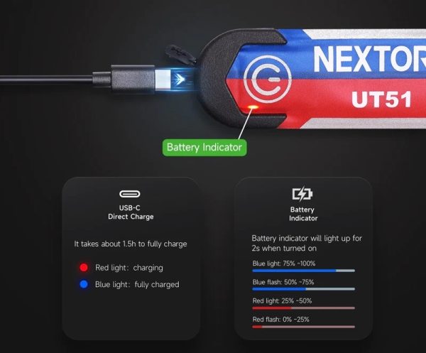 UT51 Opaska (świecąca) Nextorch na rękę-12
