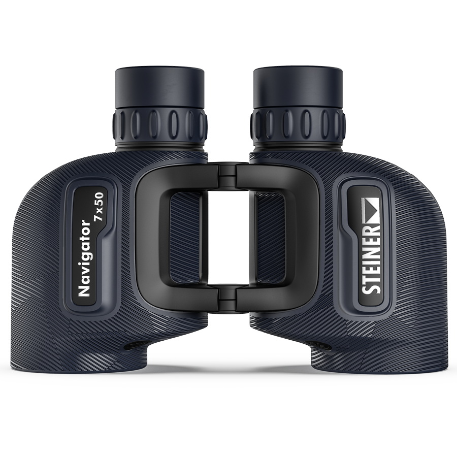 Lornetka Steiner Navigator 7x50 (2342) Steiner Navigator 7x50 to łatwa w obsłudze i wielofunkcyjna lornetka. Otwarty mostek oraz specjalna tekstura zapewnia pewny chwyt przy każdej pogodzie. Cechy: Nowy system Open-Bridge znacznie ułatwia obsługę na pokładzie Przypominająca falę gumowa powłoka znacząco poprawia chwyt lornetki i komfort obsługi. Powłoka ma właściwości hydrofobowe, które gwarantują antypoślizgowość i bezpieczną - LifeGun.pl Lornetka Steiner Navigator 7x50 (2342)-2