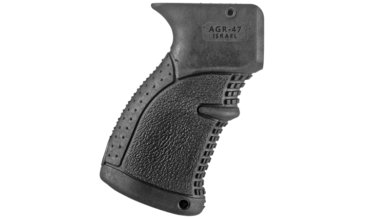 Wysokość (mm): 109 | Szerokość (mm): 33 | Długość całkowita (mm): 80 | Waga (g): 120 - LifeGun.pl Chwyt pistoletowy FAB Defense AGR-47-1
