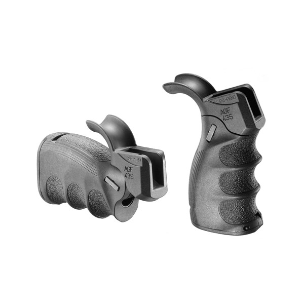 Wysokość (mm): 127 | Szerokość (mm): 33 | Długość całkowita (mm): 83 | Waga (g): 119 - LifeGun.pl Chwyt pistoletowy FAB Defense AGF-43S-1