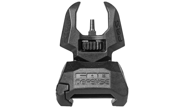 Wysokość (mm): 14 | Szerokość (mm): 32 | Długość całkowita (mm): 52 | Waga (g): 25 - LifeGun.pl Muszka Front Back-Up Sight FAB FBS-2