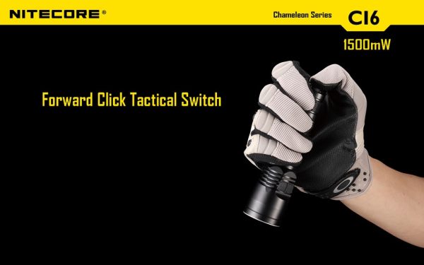 Latarka Nitecore CI6 Chameleon z Podczerwienią 440 Lumenów-22