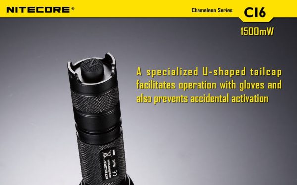 Latarka Nitecore CI6 Chameleon z Podczerwienią 440 Lumenów-26