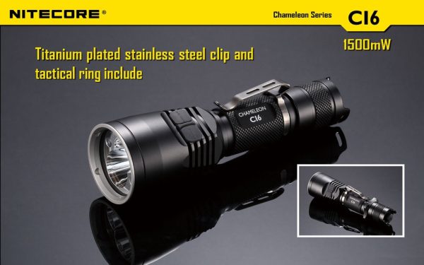 Latarka Nitecore CI6 Chameleon z Podczerwienią 440 Lumenów-27