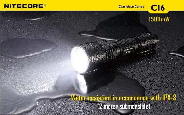 Latarka Nitecore CI6 Chameleon z Podczerwienią 440 Lumenów-28