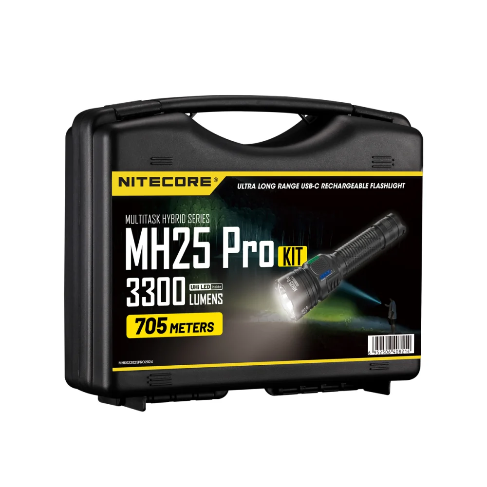 Latarka outdoorowa Nitecore MH25 Pro Kit - Zestaw 1 Latarka outdoorowa Nitecore MH25 Pro Kit – Zestaw