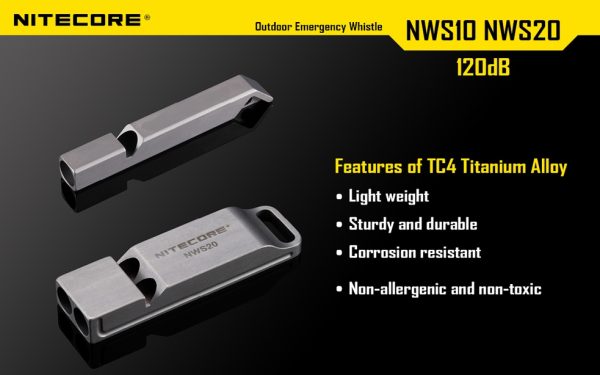 Gwizdek bezpieczeństwa Nitecore NWS10 120 dB-6