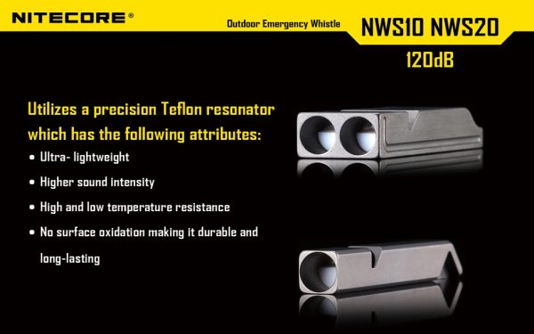 Gwizdek bezpieczeństwa Nitecore NWS10 120 dB-11