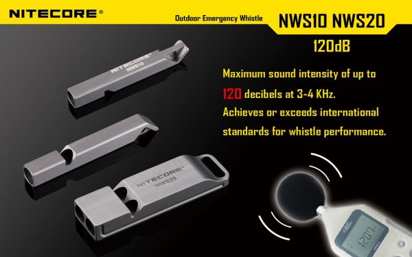 Gwizdek bezpieczeństwa Nitecore NWS10 120 dB-12
