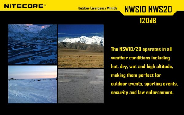 Gwizdek bezpieczeństwa Nitecore NWS10 120 dB-13