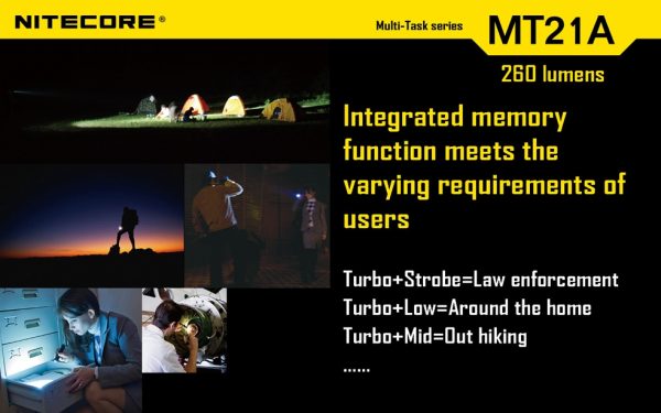 Latarka Nitecore MT21A 260 Lumenów-20
