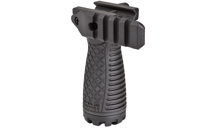 Długość: 78 mm | Wysokość (mm): 100 | Szerokość (mm): 52 | Waga (g): 122 - LifeGun.pl Uchwyt taktyczny przedni FAB RSG-2