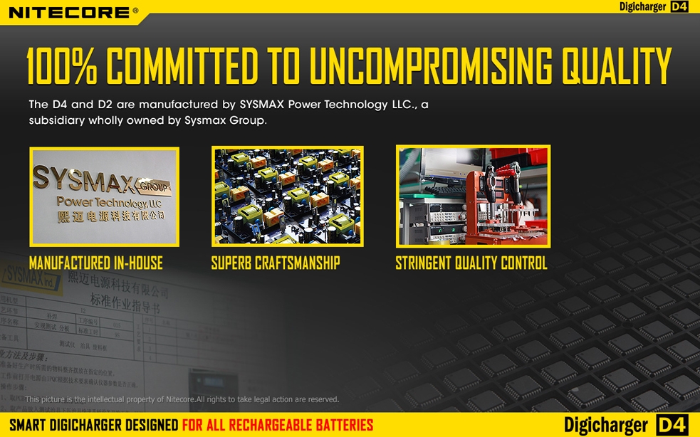 Ładowarka Nitecore Digicharger D4 Ładowarka do baterii Nitecore D4 to uniwersalne urządzenie, dzięki któremu można naładować niemal wszystkie modele cylindrycznych akumulatorów. Jej największym atutem jest możliwość dopasowania do rozmiaru baterii dzięki przesuwanemu elementowi. Ładowarka do akumulatorów automatycznie rozpoznaje akumulatory Li-ion, Ni-MH oraz Ni-Cd oraz dopasowuje optymalny rodzaj ładowania. Warto nadmienić, że akumulatory ładowane są niezależnie - LifeGun.pl Ładowarka do Akumulatorów Nitecore Digicharger D4-20