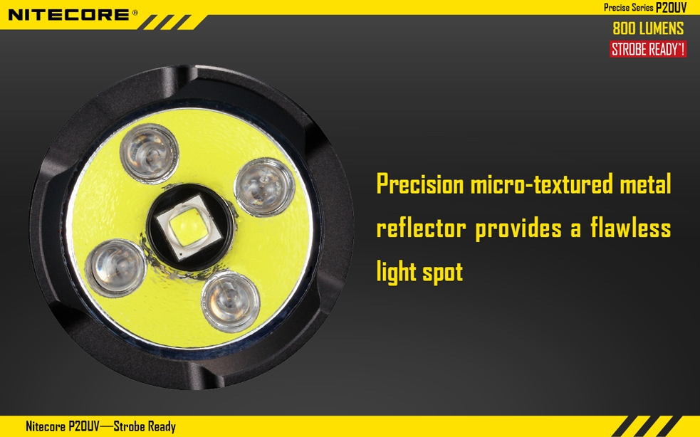 Maksymalny czas pracy (godz.): 15 | Zasięg wiązki światła (m): 180 | Waga bez baterii (g): 104 | Futerał: Tak | Wodoodporność: Do 2 m | Kolor: Czarny | Baterie (kompatybilne): 1 x 18650 lub 2 x CR123 | Długość całkowita (mm): 134 | Średnica głowicy (mm): 32 | Źródło światła: Dioda LED CREE XM-L2 (T6) | Światło stroboskopowe: nie | Moc światła (L): 800 - LifeGun.pl Latarka Nitecore P20UV 800 Lumenów-17
