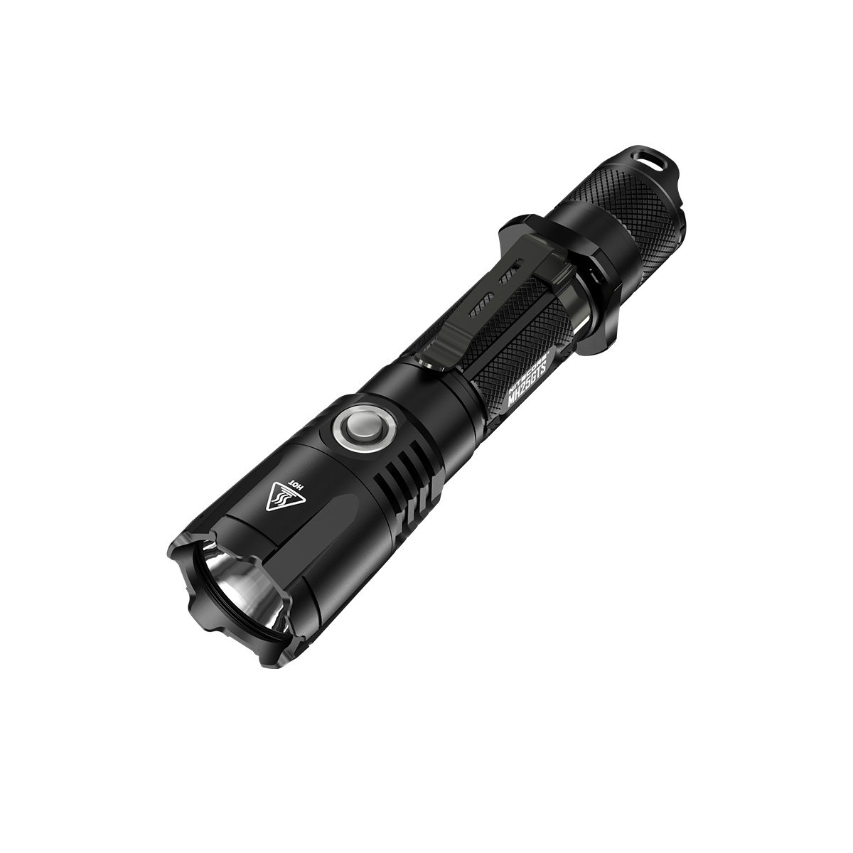 Światło S.O.S.: Tak | Maksymalny czas pracy (godz.): 250 | Zasięg wiązki światła (m): 304 | Wodoodporna: Tak - do 2 metrów | Długość całkowita (mm): 150 | Średnica głowicy (mm): 34 | Źródło światła: LED CREE XHP35 HD | Światło stroboskopowe: tak | Moc światła (L): 1800 | Waga (g): 124 - LifeGun.pl Latarka Nitecore MH25GTS 1800 Lumenów-1