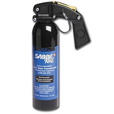 Rodzaj gazu: Gaśnica | Zasięg (m): Do 10 | Pojemność (ml): 547 - LifeGun.pl Gaz pieprzowy Sabre Red Fogger MK9 920060-C-1