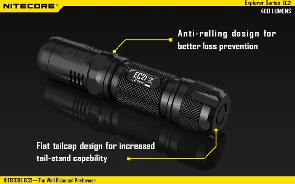 Latarka Nitecore EC21 460 lumenów-15