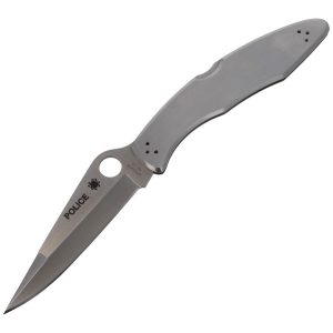 Nóż Spyderco Police Model Stainless Steel Plain (C07P)-2