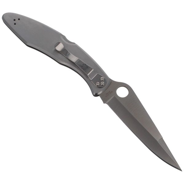 Nóż Spyderco Police Model Stainless Steel Plain (C07P)-3