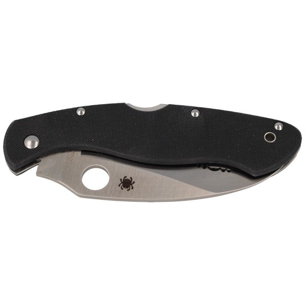 Nóż Spyderco Civilian G-10 Black Spyder (C12GS)-6