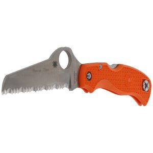 Nóż Spyderco Rescue 79mm FRN Orange (C45SOR)-2