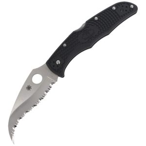 Nóż Spyderco Matriarch 2 FRN Black Spyder (C12SBK2)-1