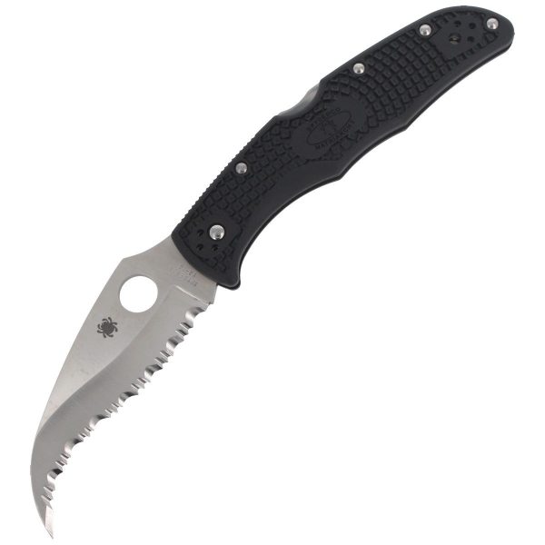 Nóż Spyderco Matriarch 2 FRN Black Spyder (C12SBK2)-1
