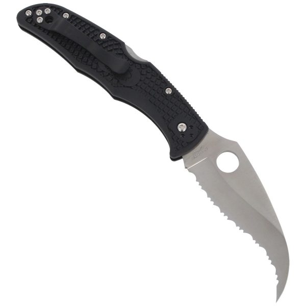 Nóż Spyderco Matriarch 2 FRN Black Spyder (C12SBK2)-3