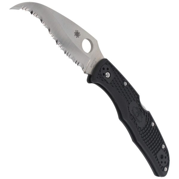 Nóż Spyderco Matriarch 2 FRN Black Spyder (C12SBK2)-4
