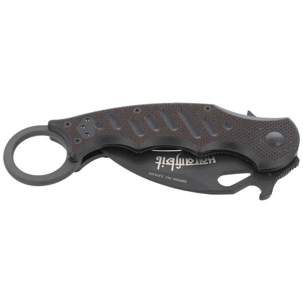 Nóż składany Fox Karambit w/ Emerson Wave Black G10, Black Idroglider N690Co (479) 6 Nóż składany Fox Karambit w/ Emerson Wave Black G10, Black Idroglider N690Co (479)