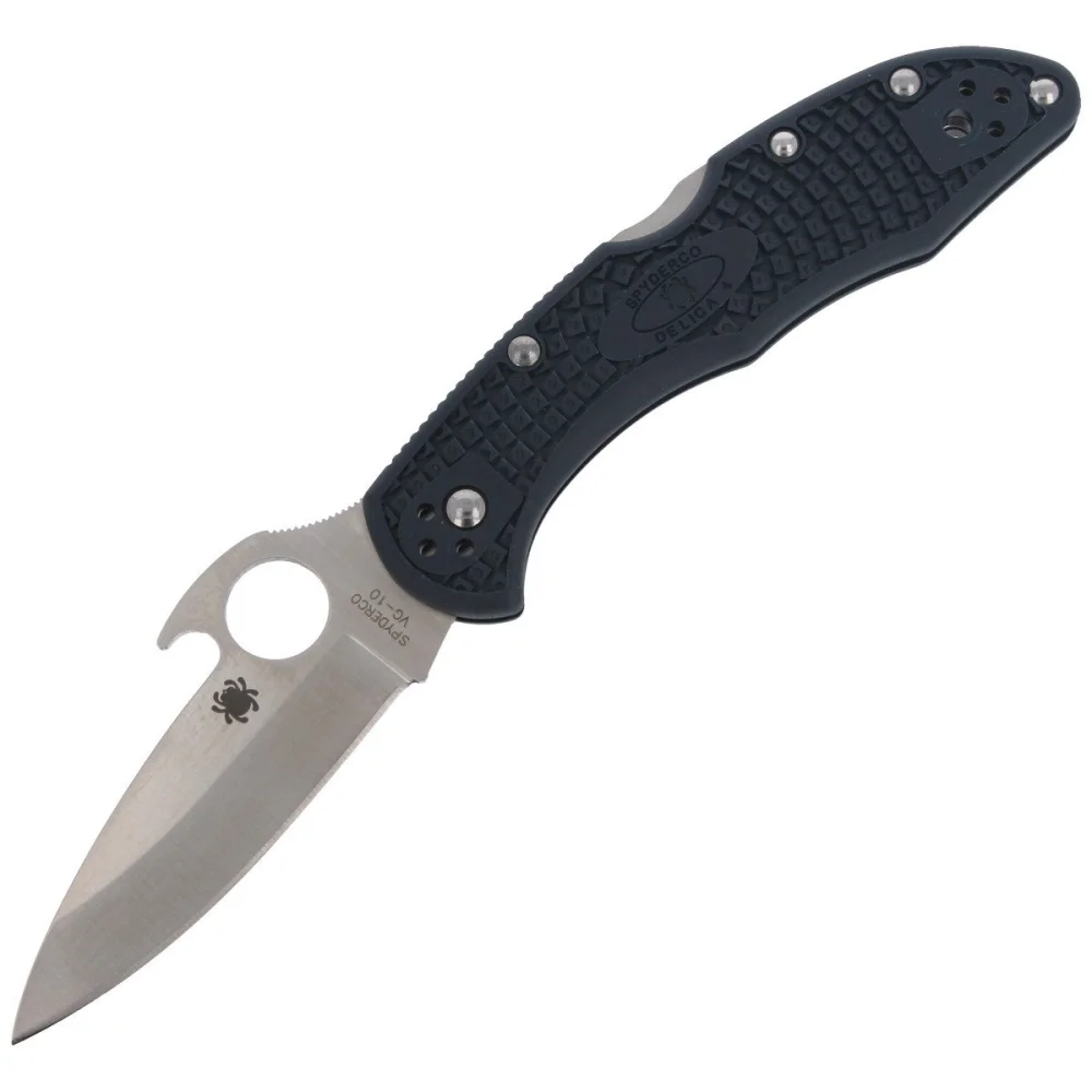 Nóż Spyderco Delica 4 FRN Grey Emerson Opener (C11PGYW) 1 Nóż Spyderco Delica 4 FRN Grey Emerson Opener (C11PGYW)
