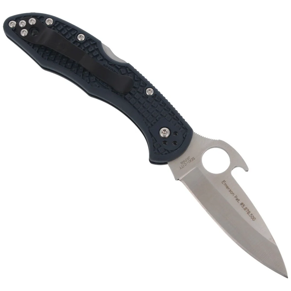 Nóż Spyderco Delica 4 FRN Grey Emerson Opener (C11PGYW) 3 Nóż Spyderco Delica 4 FRN Grey Emerson Opener (C11PGYW)