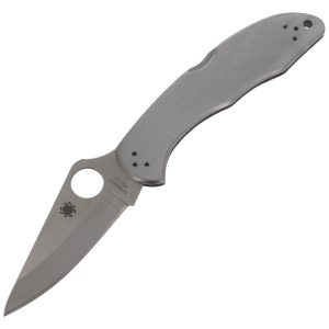Nóż Spyderco Delica 4 Stainless Steel Plain (C11P)-1