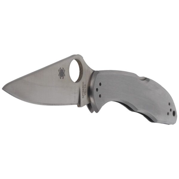 Nóż Spyderco Delica 4 Stainless Steel Plain (C11P)-2