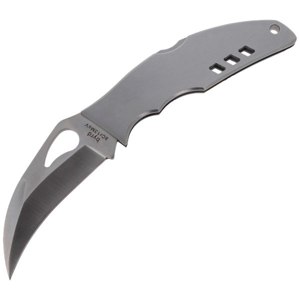 Nóż Spyderco Byrd Crossbill Stainless, Plain (BY07P)-1