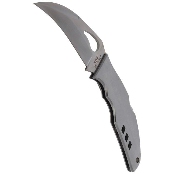 Nóż Spyderco Byrd Crossbill Stainless, Plain (BY07P)-4