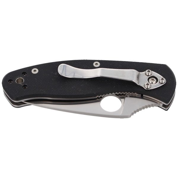 Nóż składany Spyderco Persistence G-10 Black Plain (C136GP)-6