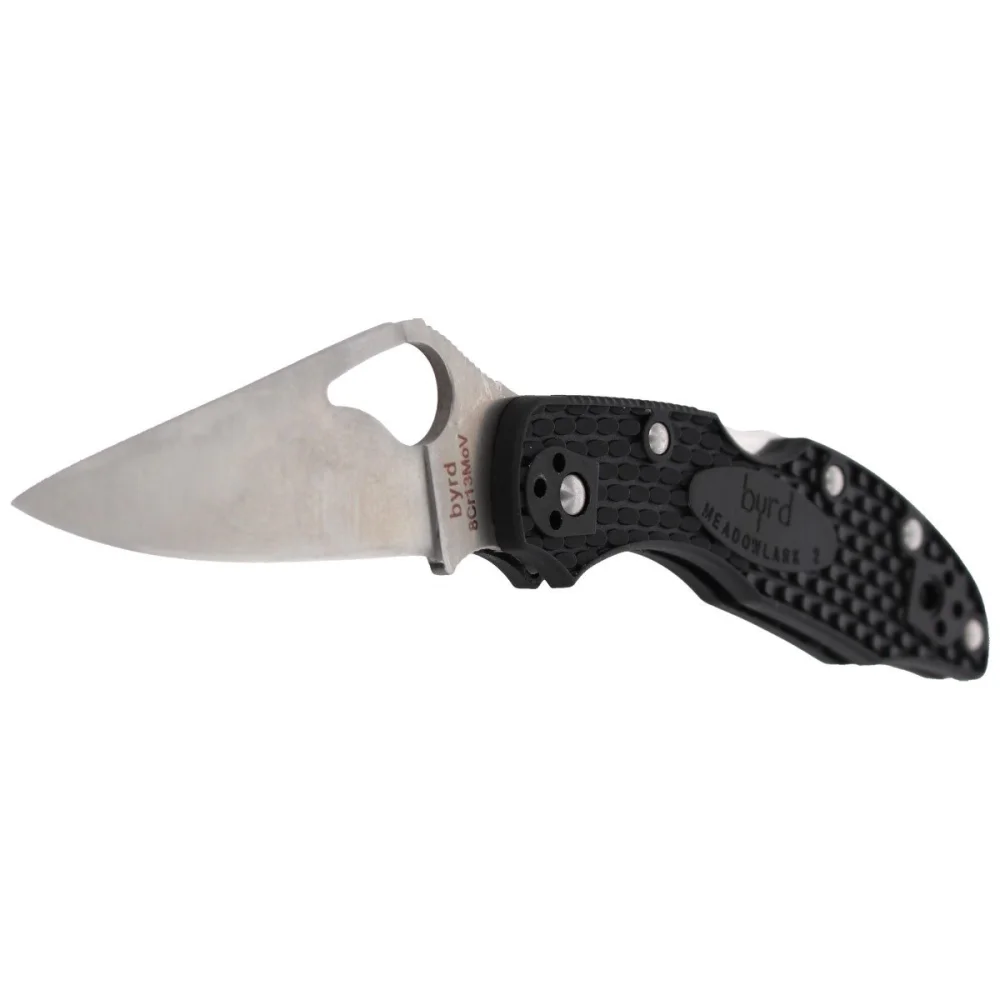 Nóż Spyderco Byrd Meadowlark 2 FRN Black, Plain (BY04PBK2) 2 Nóż Spyderco Byrd Meadowlark 2 FRN Black, Plain (BY04PBK2)